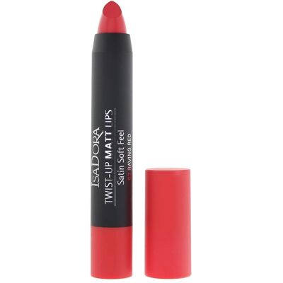 IsaDora Twist-Up Matt Lips Raving Red - Lipstick IsaDora Twist-Up Matt Lips Raving Red - Lipstick
