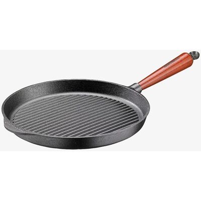 Skeppshult Poêle en Fonte 28cm - Manche en Bois de Hêtre - Publicité Skeppshult Poêle en Fonte 28cm - Manche en Bois de Hêtre - Publicité
