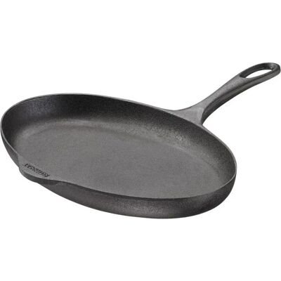 Skeppshult Poêle en Fonte pour Poisson - 33cm - Rétention de Chaleur, Fait Main, Compatible Four - Publicité Skeppshult Poêle en Fonte pour Poisson - 33cm - Rétention de Chaleur, Fait Main, Compatible Four - Publicité