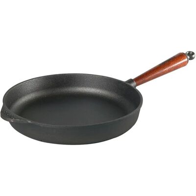 Skeppshult Poêle en Fonte Profonde - 28cm Noir - Publicité Skeppshult Poêle en Fonte Profonde - 28cm Noir - Publicité