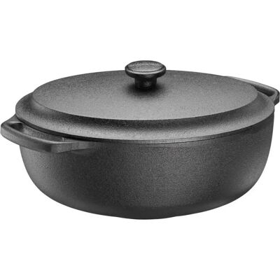 Skeppshult Gusseisen Bräter und Pfannen-Set - Schwer, Natur, Für Alle Herdarten Skeppshult Gusseisen Bräter und Pfannen-Set - Schwer, Natur, Für Alle Herdarten