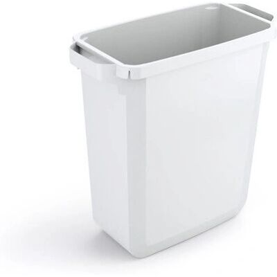 Durable Durabin 60L Secchio - Rettangolare, Bianco Durable Durabin 60L Secchio - Rettangolare, Bianco