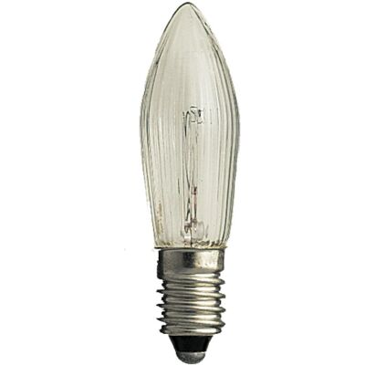 Konstsmide 1074-030 Reservlampa - 3W E10 Genomskinlig Konstsmide 1074-030 Reservlampa - 3W E10 Genomskinlig