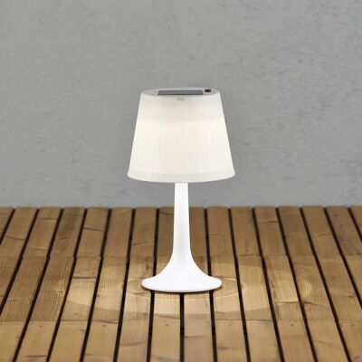 Lampada da tavolo solare esterna Konstsmide Assisi - Bianco - LED 0,5W Lampada da tavolo solare esterna Konstsmide Assisi - Bianco - LED 0,5W