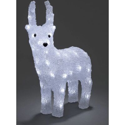 Konstsmide 6139-203 Renna in acrilico bianco - Illuminazione decorativa Konstsmide 6139-203 Renna in acrilico bianco - Illuminazione decorativa