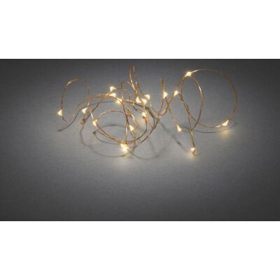Luces de cadena LED Konstsmide - 20 Bombillas - Ámbar - Interior Luces de cadena LED Konstsmide - 20 Bombillas - Ámbar - Interior