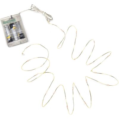 Konstsmide Amber LED Set di luci Catena decorativa 40 lampadine - Catena di luci LED Konstsmide Amber LED Set di luci Catena decorativa 40 lampadine - Catena di luci LED