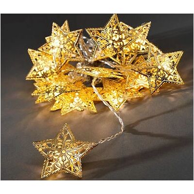 Konstsmide 3171-803 dekorationsbelysning - LED, 16 glödlampor, guld Konstsmide 3171-803 dekorationsbelysning - LED, 16 glödlampor, guld