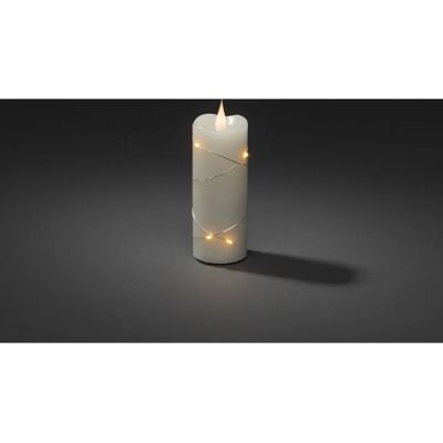 Konstsmide 1824-180 Candela LED in Vero Cera - Decorazione Luminosità Konstsmide 1824-180 Candela LED in Vero Cera - Decorazione Luminosità