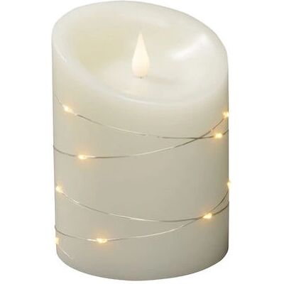 Konstsmide 14cm LED-vaxljus - Äkta Vax - Inomhus Konstsmide 14cm LED-vaxljus - Äkta Vax - Inomhus