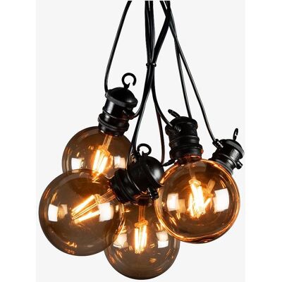 Konstsmide Amber LED Valaistusketju - 4,5M - Sisä/Ulko - 10 Valoa Konstsmide Amber LED Valaistusketju - 4,5M - Sisä/Ulko - 10 Valoa