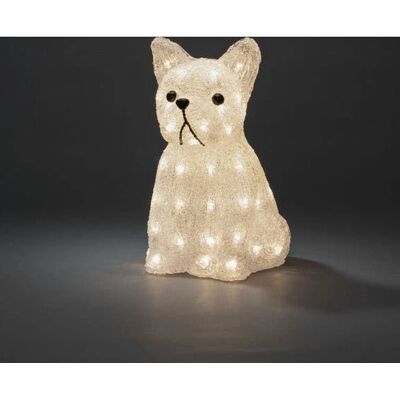 Konstsmide - 6258-103 - Hund - Varmt hvitt LED - Lysdekorasjonsfigur Konstsmide - 6258-103 - Hund - Varmt hvitt LED - Lysdekorasjonsfigur
