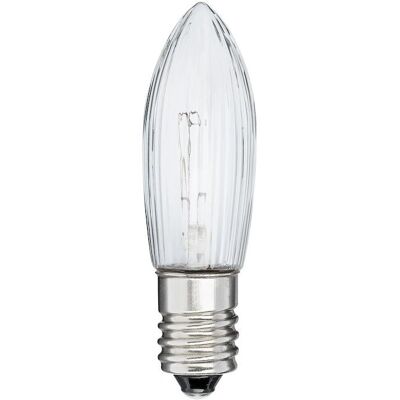 Konstsmide 2651-030 glödlampa - E10 - 24V - 1,8W - Transparent Konstsmide 2651-030 glödlampa - E10 - 24V - 1,8W - Transparent