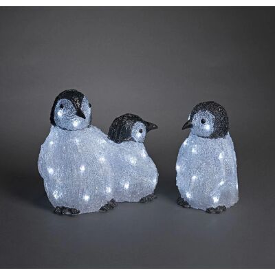 Konstsmide 6270-203 LED Dekorationsbeleuchtung - Weihnachts-Pinguin-Familie Konstsmide 6270-203 LED Dekorationsbeleuchtung - Weihnachts-Pinguin-Familie