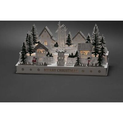 Pueblo navideño LED Konstsmide 3265-210 - Iluminación decorativa Pueblo navideño LED Konstsmide 3265-210 - Iluminación decorativa