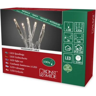 Konstsmide 6354-123 Mikro-Indoor-Lichterkette - Lichterkette Konstsmide 6354-123 Mikro-Indoor-Lichterkette - Lichterkette