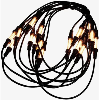 Konstsmide Ljuslina - Bärnsten, 30 LED, 9,57m - Utomhus Konstsmide Ljuslina - Bärnsten, 30 LED, 9,57m - Utomhus