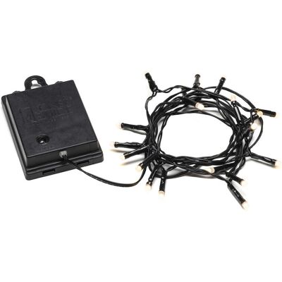Konstsmide 3722-130 Batteriebetriebene Außen-LED-Lichterkette - Lichterkette Konstsmide 3722-130 Batteriebetriebene Außen-LED-Lichterkette - Lichterkette