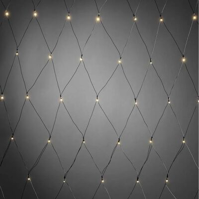 Konstsmide Batteriebetriebenes LED-Netzlicht - Warmweiß - IP44 - 80 LEDs - Partydekoration Konstsmide Batteriebetriebenes LED-Netzlicht - Warmweiß - IP44 - 80 LEDs - Partydekoration