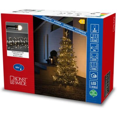 Konstsmide 3869-130 Außen-Lichterkette 800 LEDs - Lichterkette Konstsmide 3869-130 Außen-Lichterkette 800 LEDs - Lichterkette