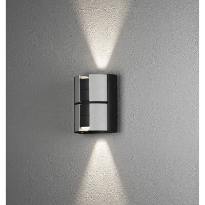 Konstsmide Vidar Wandleuchte - Verstellbare Außen-LED-Lampe Konstsmide Vidar Wandleuchte - Verstellbare Außen-LED-Lampe