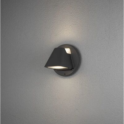 Konstsmide 426-750 Wandbeleuchtung - Außenmodern Aluminium Schwarz Konstsmide 426-750 Wandbeleuchtung - Außenmodern Aluminium Schwarz
