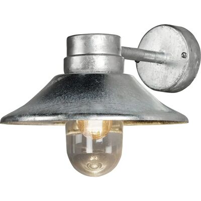 Vega Væglampe fra Konstsmide - IP54 Dæmpbar E27 Stål/Glas Udendørs Vega Væglampe fra Konstsmide - IP54 Dæmpbar E27 Stål/Glas Udendørs
