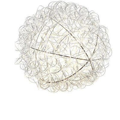 Konstsmide 3514-303 Bola de alambre LED plateada - Iluminación decorativa Konstsmide 3514-303 Bola de alambre LED plateada - Iluminación decorativa