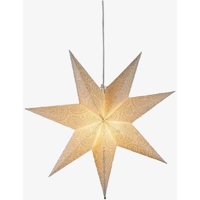 Konstsmide Weiße Papierstern 80cm - Adventsstern Konstsmide Weiße Papierstern 80cm - Adventsstern