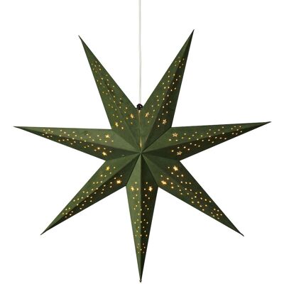 Konstsmide 5951-900 Grüner Samt Weihnachtsstern Deko Konstsmide 5951-900 Grüner Samt Weihnachtsstern Deko