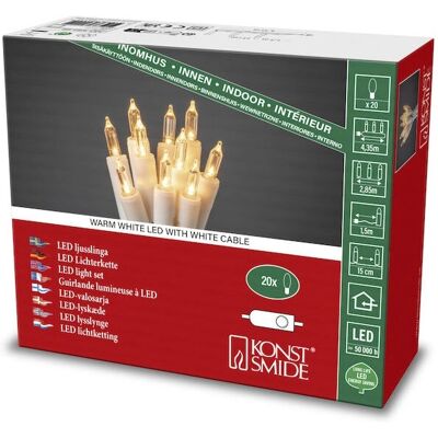 Konstsmide - 6301-102 - 2,85 m - Außen-LED-Lichterkette Konstsmide - 6301-102 - 2,85 m - Außen-LED-Lichterkette