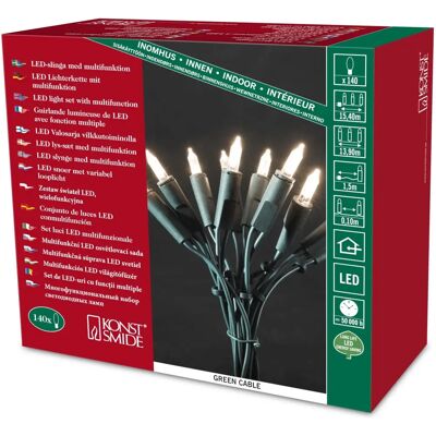 Konstsmide 6310-120 Guirlande lumineuse intérieure - Blanc chaud Konstsmide 6310-120 Guirlande lumineuse intérieure - Blanc chaud