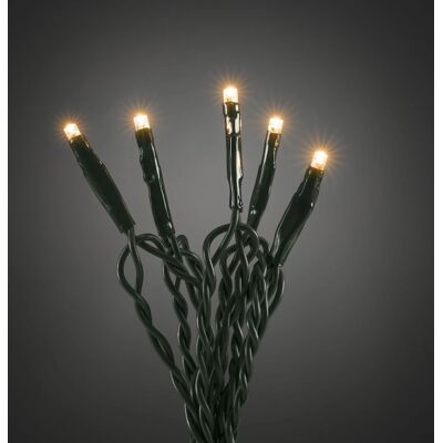 Catena luminosa LED da interno Konstsmide 6350-820 ambra - 10 lampadine Catena luminosa LED da interno Konstsmide 6350-820 ambra - 10 lampadine