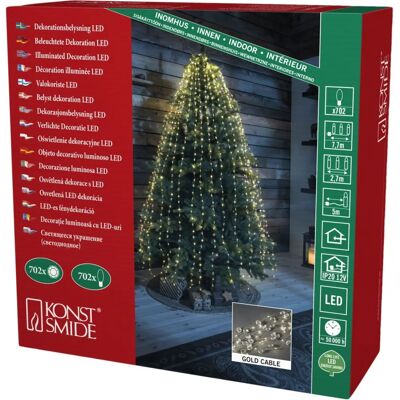 Konstsmide 6393-180 LED-Lametta - Guirnalda LED - Luces de Navidad Konstsmide 6393-180 LED-Lametta - Guirnalda LED - Luces de Navidad