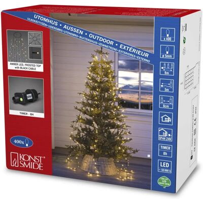 Konstsmide 6395-820 LED Baumbeleuchtung - Außen, 400 LEDs, 5m Konstsmide 6395-820 LED Baumbeleuchtung - Außen, 400 LEDs, 5m
