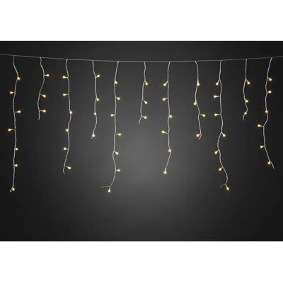 Konstsmide 3673-803 Rideau LED Ambré - Décoration de Fête - Publicité Konstsmide 3673-803 Rideau LED Ambré - Décoration de Fête - Publicité