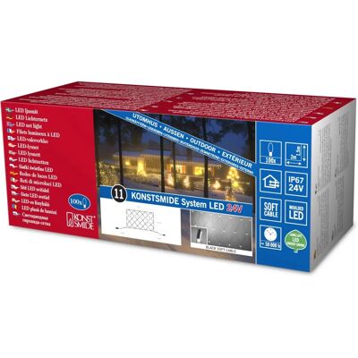 Konstsmide LED Systeemuitbreiding - Warm Wit - Verlichtingssysteem uitbreiding Konstsmide LED Systeemuitbreiding - Warm Wit - Verlichtingssysteem uitbreiding