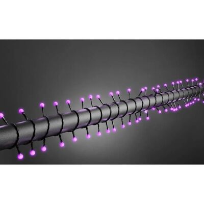 Guirlande LED Konstsmide - 80 ampoules, 5 m, noir, design globe - Intérieur/Extérieur Guirlande LED Konstsmide - 80 ampoules, 5 m, noir, design globe - Intérieur/Extérieur