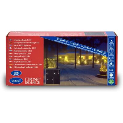 Konstsmide 2733-102CH Weiße LED-Lichterkette - Dekorationskette Konstsmide 2733-102CH Weiße LED-Lichterkette - Dekorationskette
