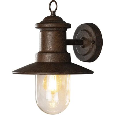 Konstsmide 7346-970 Napoli Rust Wall Light - Wall Light Konstsmide 7346-970 Napoli Rust Wall Light - Wall Light