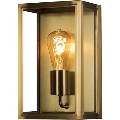Konstsmide Carpi Wandlampe - Messing - Stahl - IP44 - 30cm - E27 Konstsmide Carpi Wandlampe - Messing - Stahl - IP44 - 30cm - E27