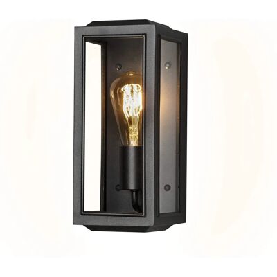 Konstsmide Carpi Utendørs Vegglampe Svart - IP44 Konstsmide Carpi Utendørs Vegglampe Svart - IP44