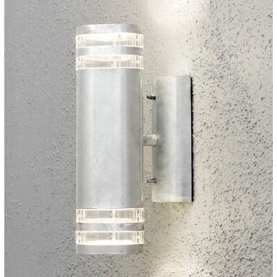 Konstsmide Gepoorte Wandlamp uit Gegalvaniseerd Staal - IP44 Buiten Konstsmide Gepoorte Wandlamp uit Gegalvaniseerd Staal - IP44 Buiten