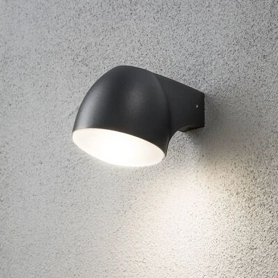 Konstsmide Ferrera Wandleuchte - IP44 Außen LED Schwarz Konstsmide Ferrera Wandleuchte - IP44 Außen LED Schwarz