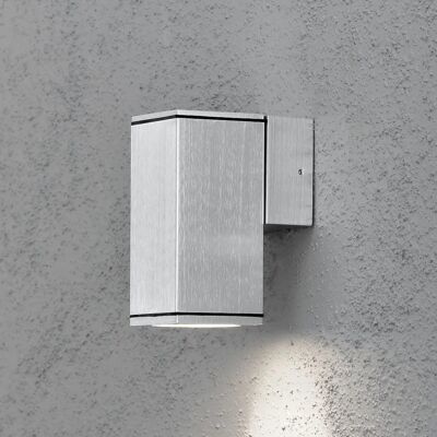 Konstsmide Monza Außenwandleuchte - Modernes Aluminium GU10 IP44 Konstsmide Monza Außenwandleuchte - Modernes Aluminium GU10 IP44