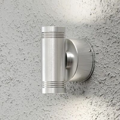 Lámpara de Pared Konstsmide Monza - Aluminio, 2x 1W LED - G Lámpara de Pared Konstsmide Monza - Aluminio, 2x 1W LED - G