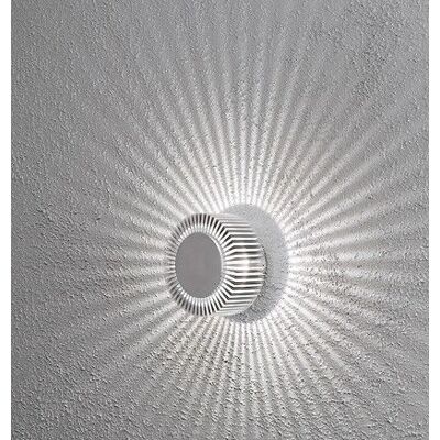 Konstsmide Monza Wandleuchte - Modern Design 5W LED IP54 Konstsmide Monza Wandleuchte - Modern Design 5W LED IP54