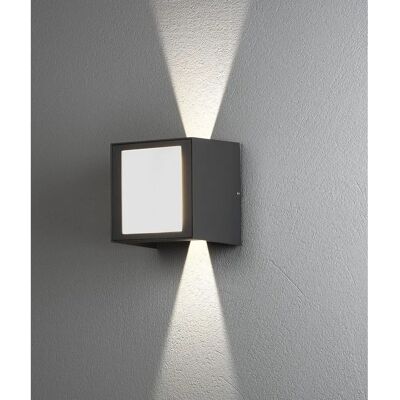 Konstsmide 7946-370 Wandleuchte - Modern Anthrazit LED Auf Ab Konstsmide 7946-370 Wandleuchte - Modern Anthrazit LED Auf Ab