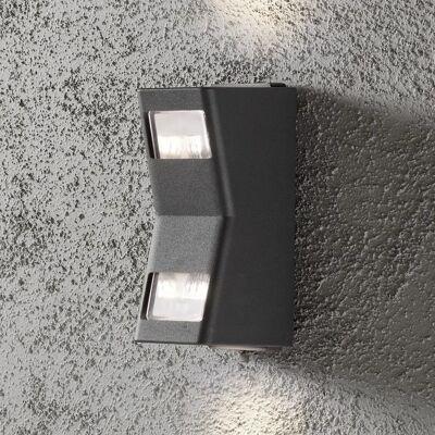 Lampada da Parete Potenza - Moderna IP54 2x GU10 Lampada da Parete Potenza - Moderna IP54 2x GU10