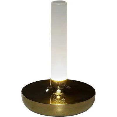 KONSTSMIDE Biarritz LED-Tischleuchte - Gold, Dimmbar, USB wiederaufladbar KONSTSMIDE Biarritz LED-Tischleuchte - Gold, Dimmbar, USB wiederaufladbar